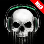 skull mp3 music player